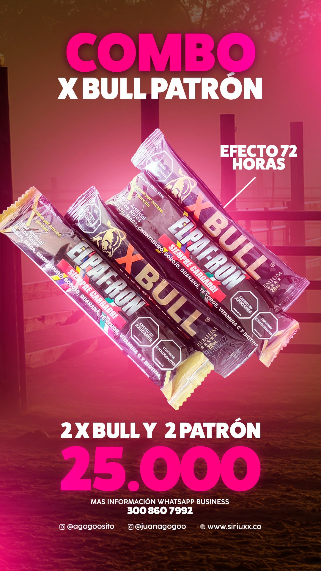 Combo Xbull Patron