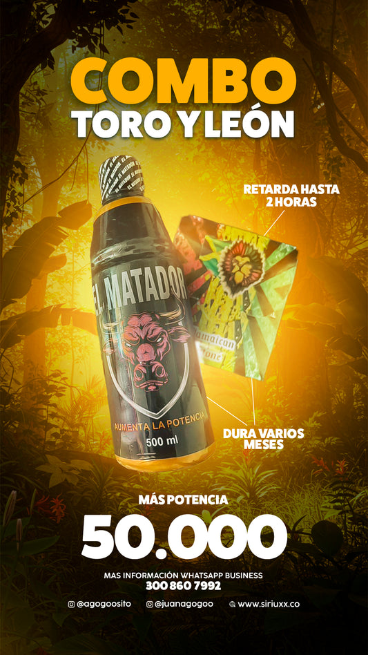 Combo Toro Leon